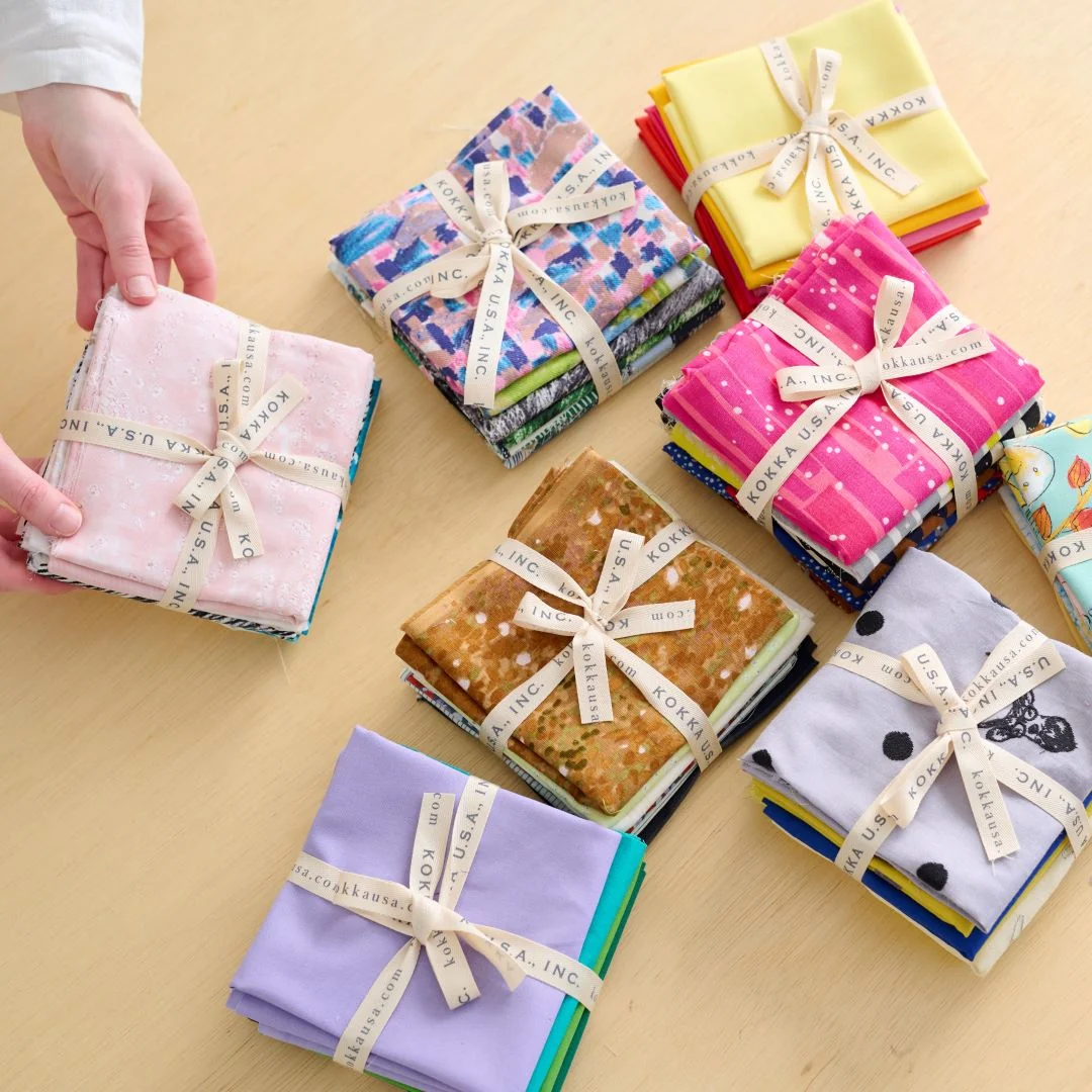 Anpan Lightweight Canvas Fat Quarter Fabric Bundle - Image 4