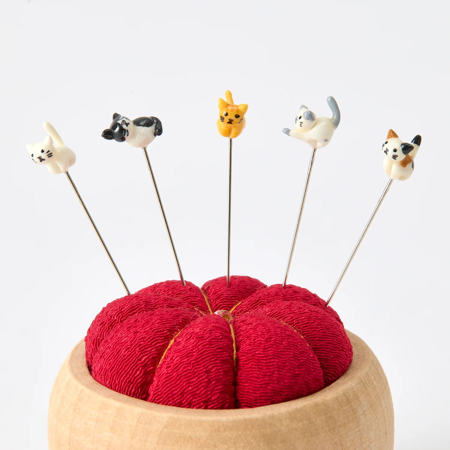Cat Friends Marking Pins & Pincushion - Image 5