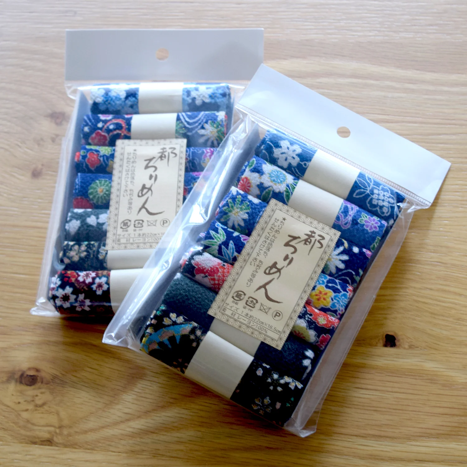 Chirimen Mini Cloth Pack - Floral Patterns - Image 8