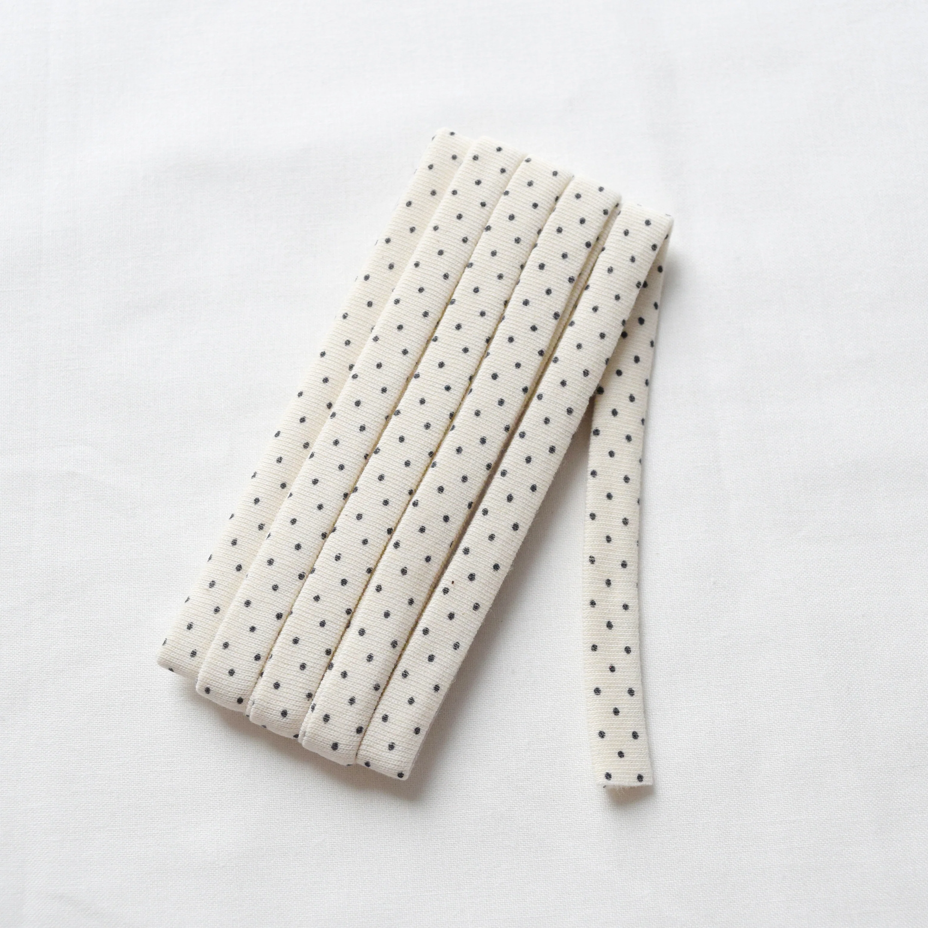 Cotton Knit Dots Bias Tape - Image 5