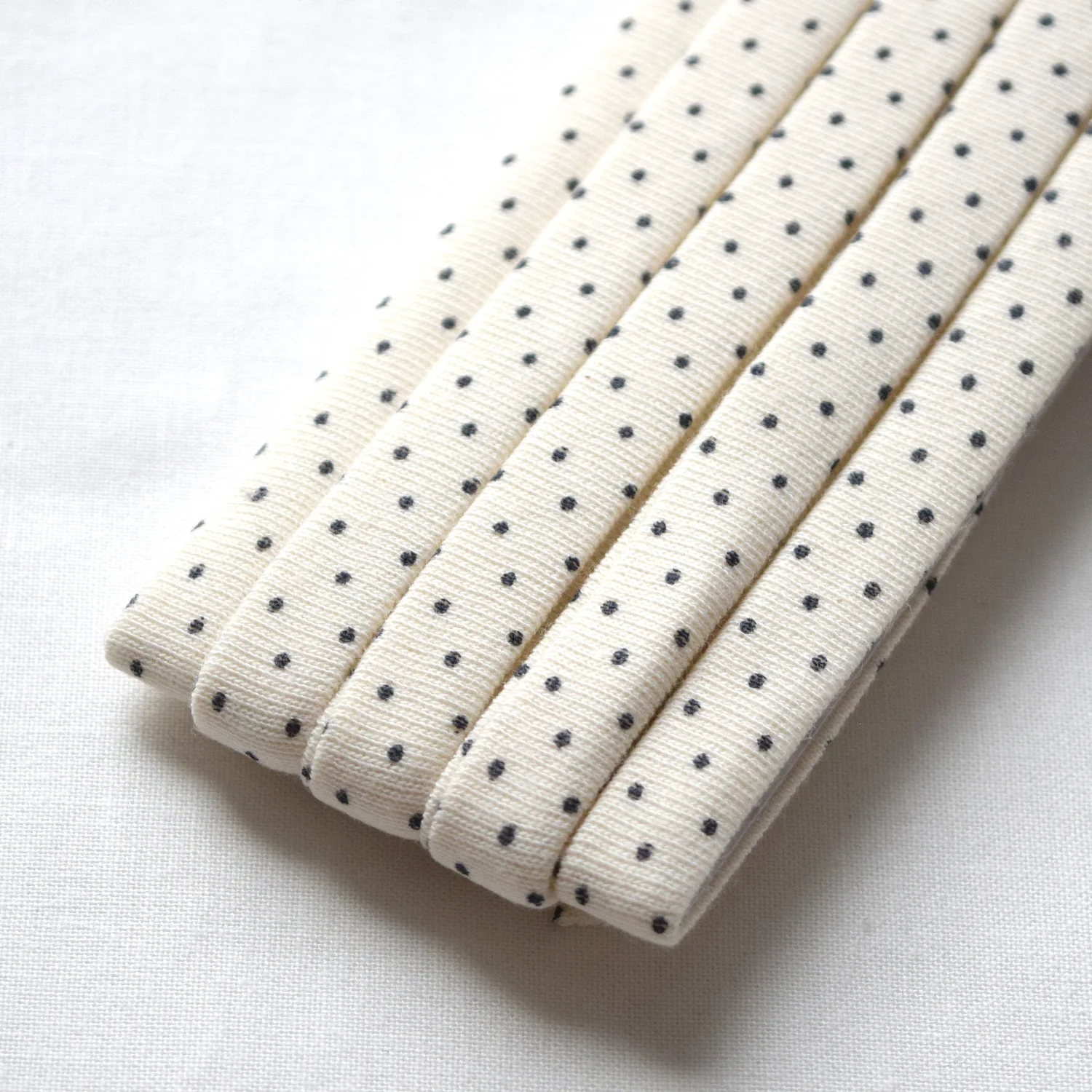 Cotton Knit Dots Bias Tape - Image 6