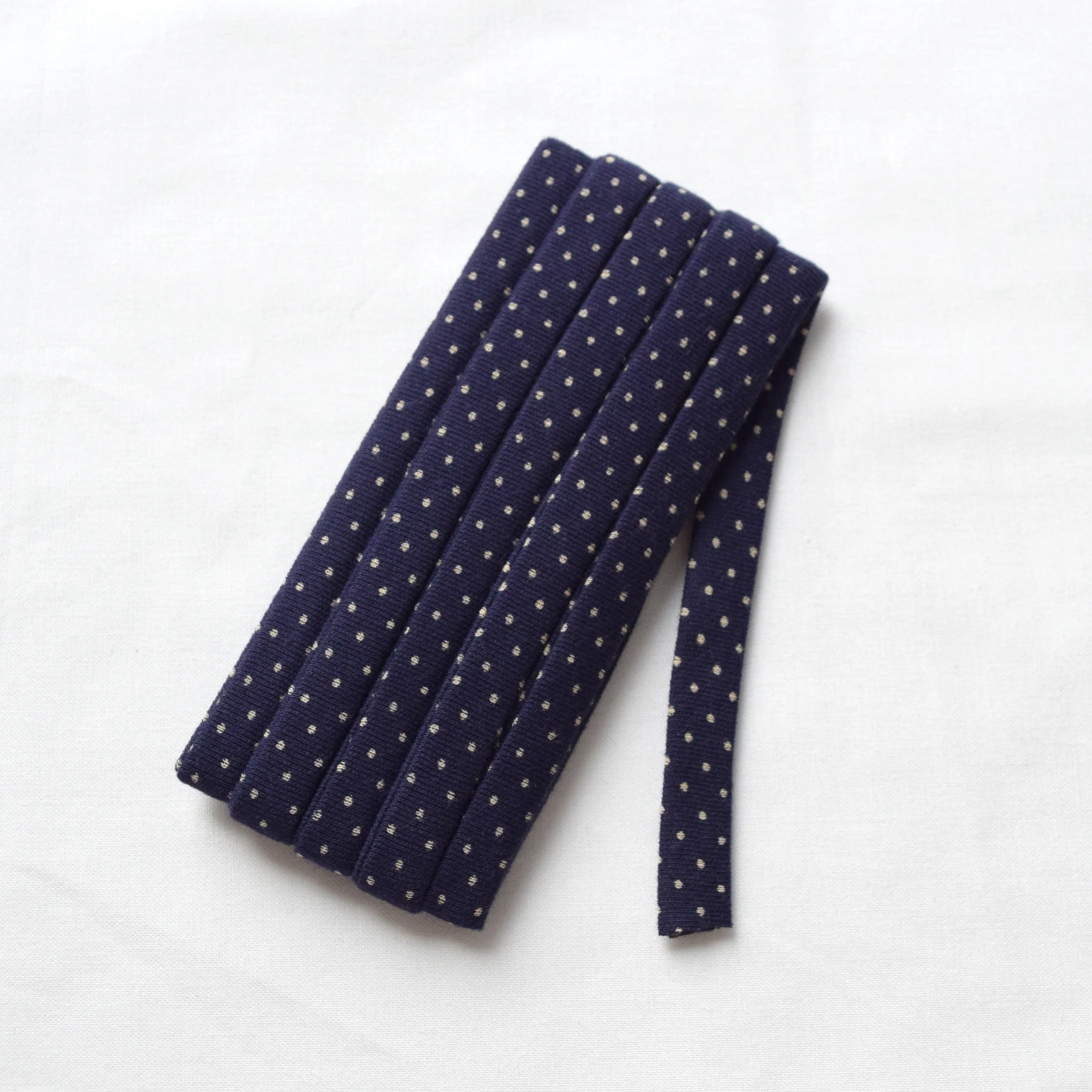 Cotton Knit Dots Bias Tape - Image 7