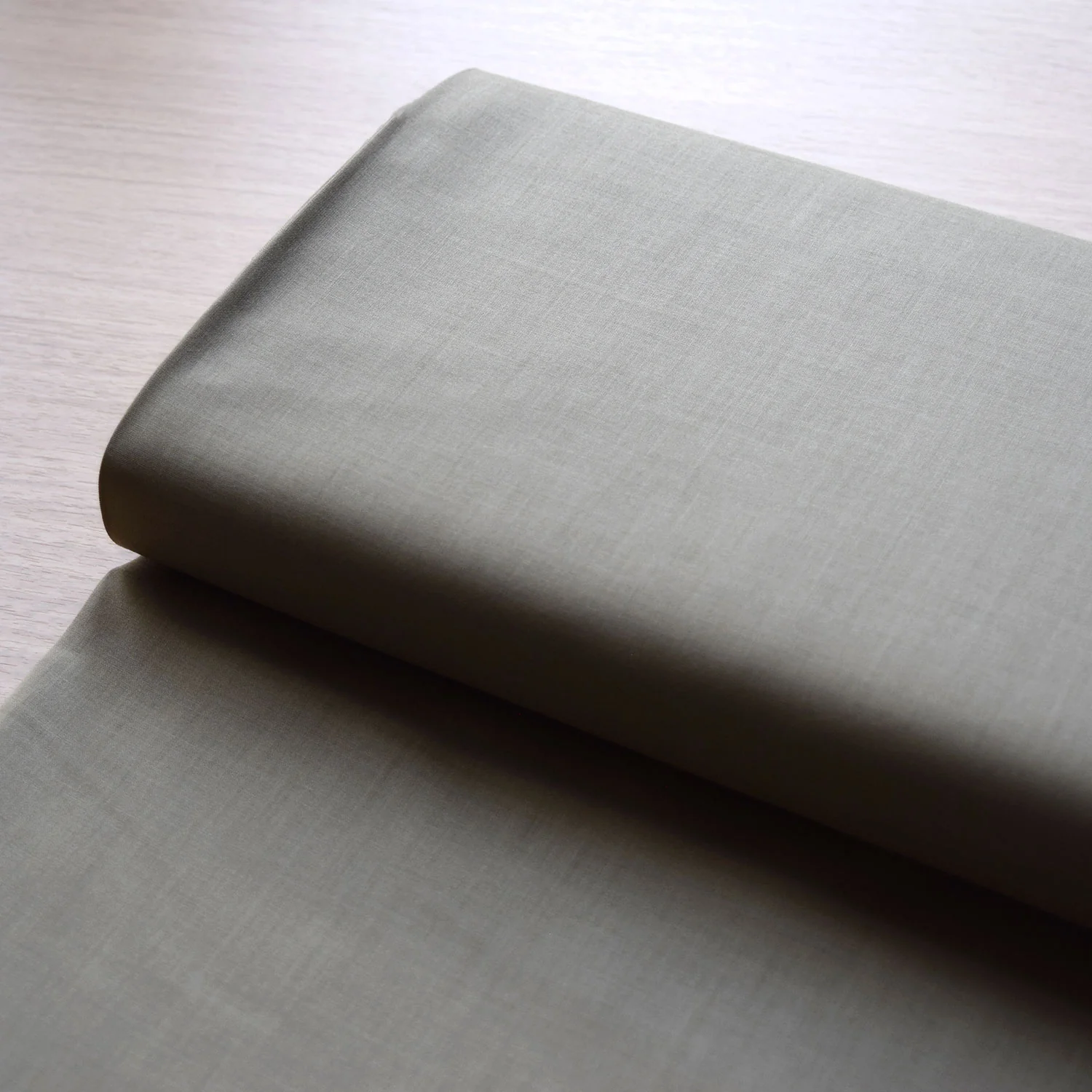 Cotton Lightweight Lawn - Pale Khaki - Image 2
