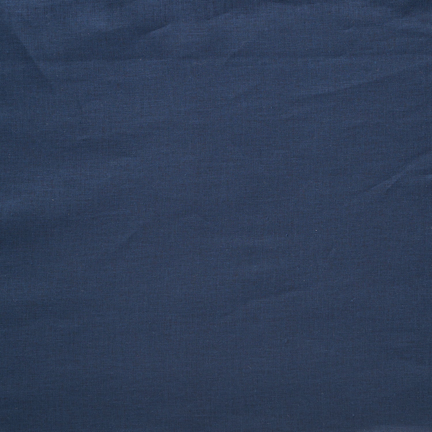Cotton Linen Sheeting - Navy - Image 2