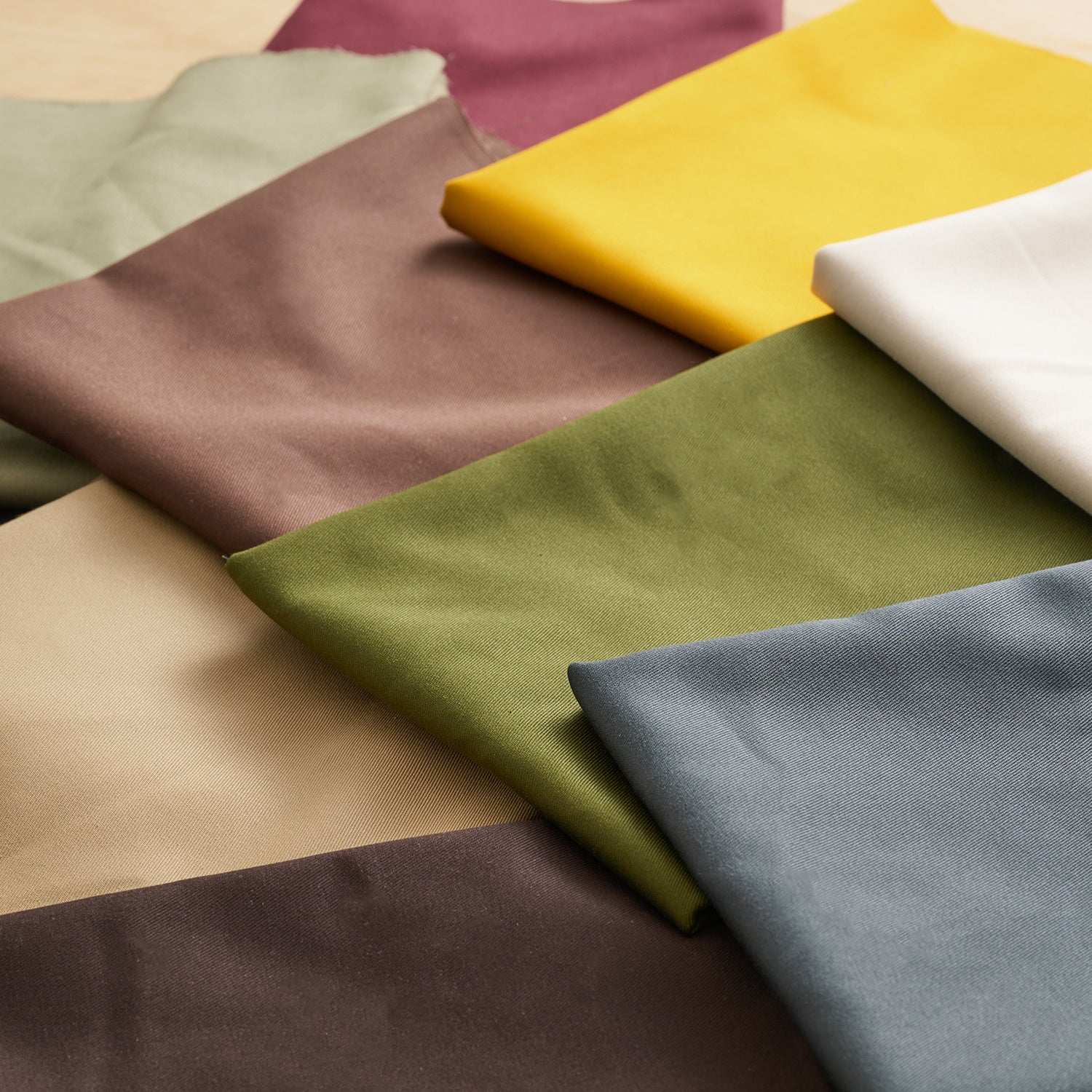 Cotton Midweight Twill - Bottle Green - Image 5