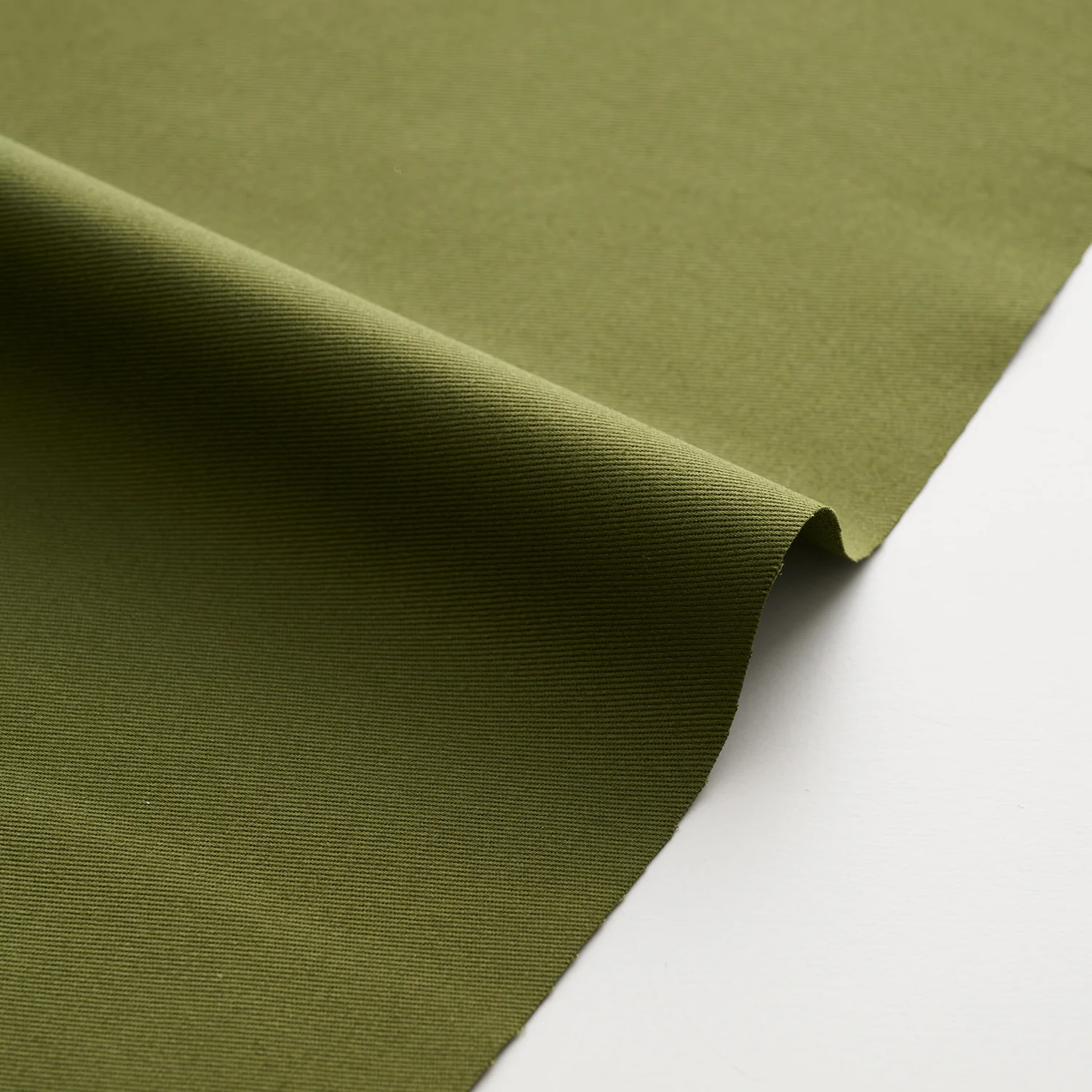 Cotton Midweight Twill - Sap Green