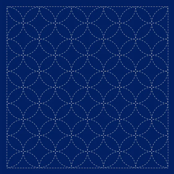Daruma Sashiko Printed Cloth - Image 16