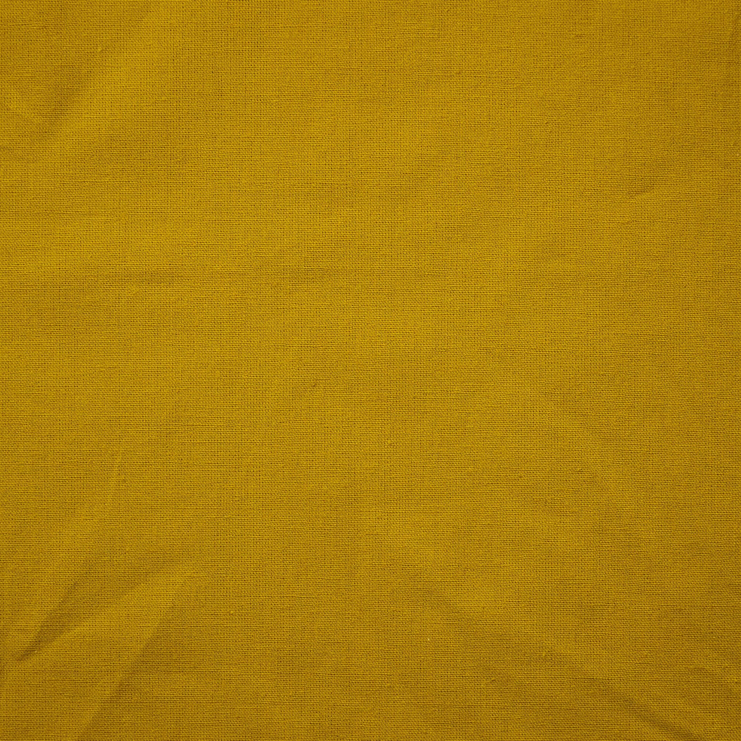 echino Solid Color Cotton Linen Canvas - Mustard EKX-9800-800
