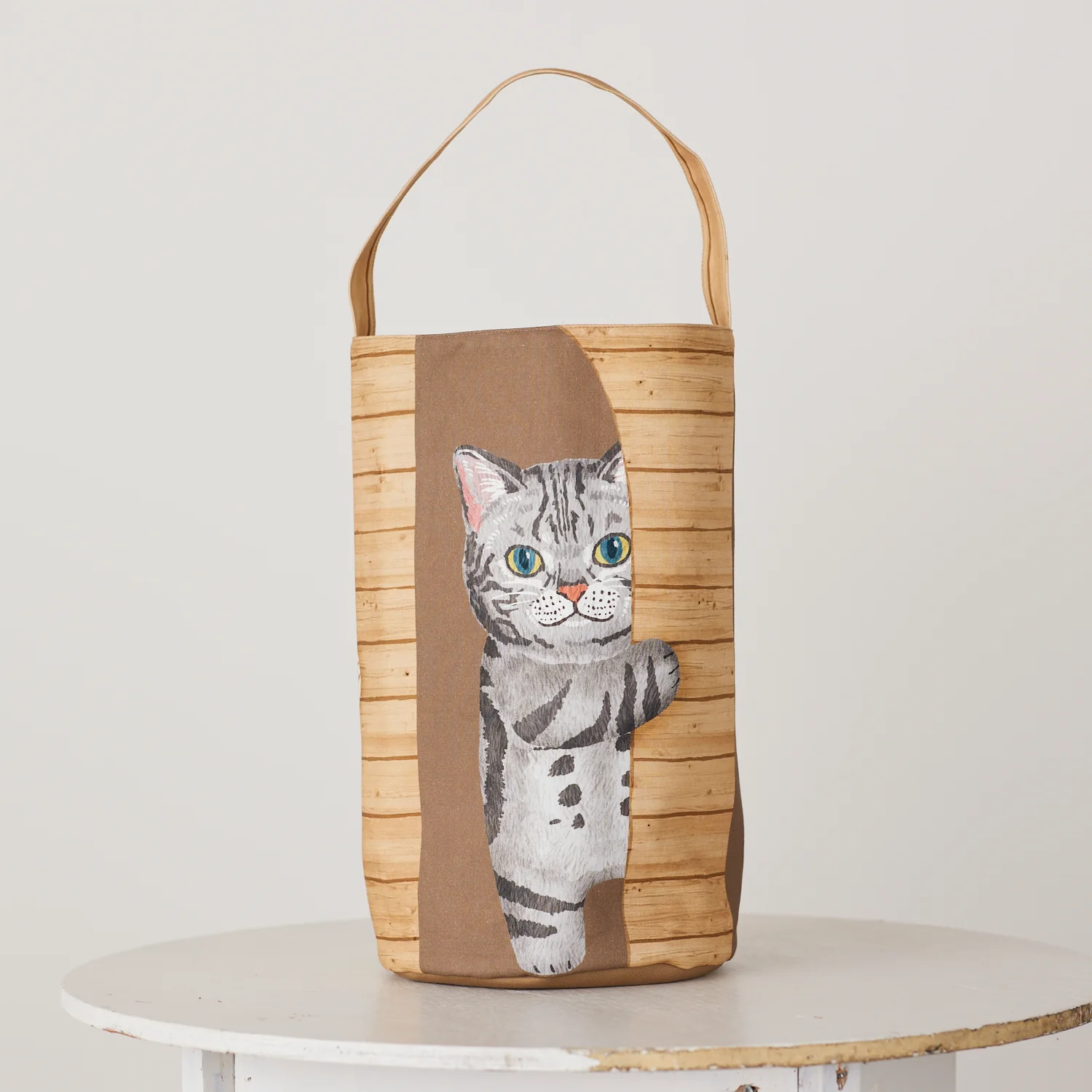 Home Deco Peeking Cats Cotton Sheeting YGA-71030-1 - Image 3