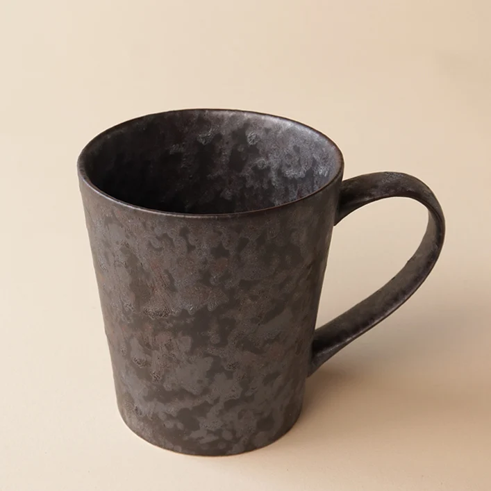 [Kokka Lifestyle] Black Rust Glaze Mug - Image 3