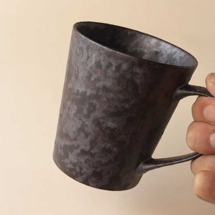 [Kokka Lifestyle] Black Rust Glaze Mug - Image 4