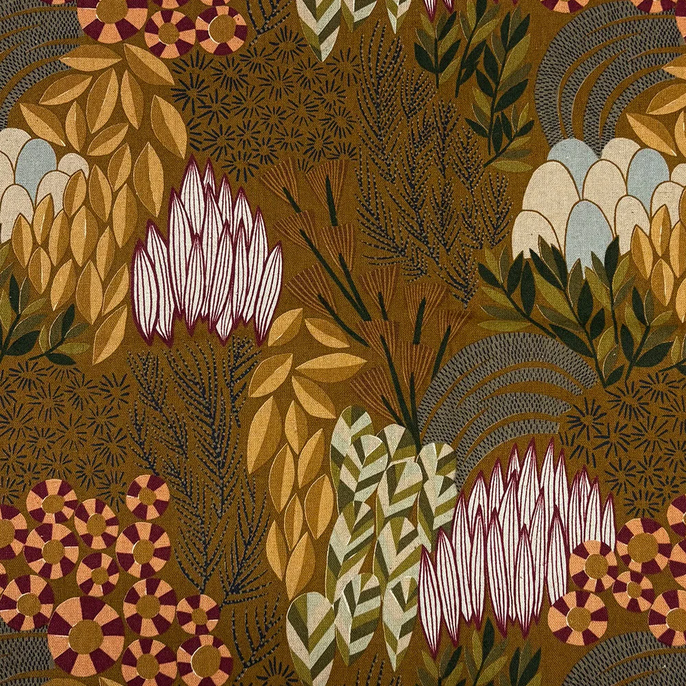 [Kokka Lifestyle] Bookhou Cotton Linen Table Runners - Brown - Image 5