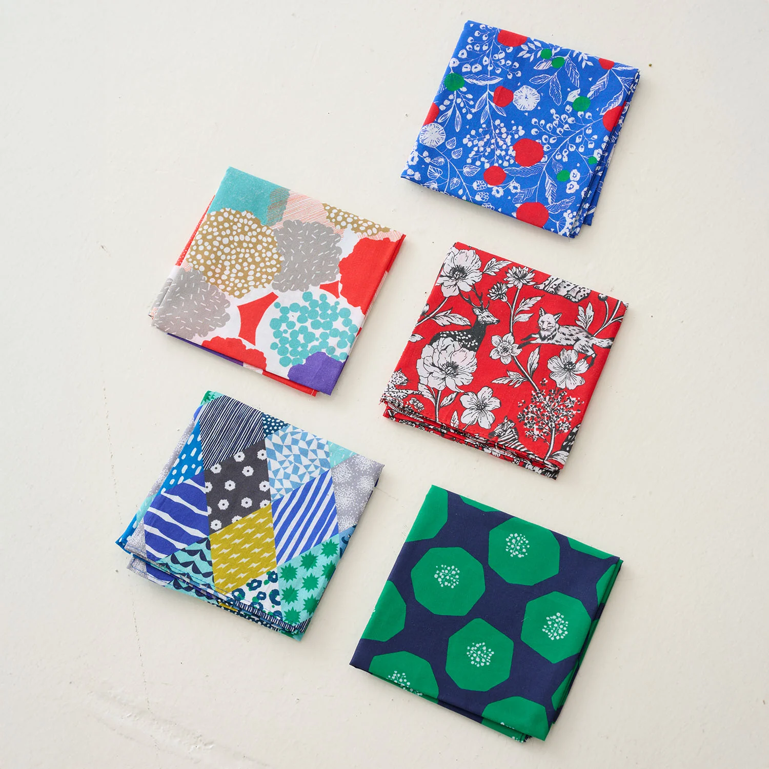 [Kokka Lifestyle] Echino Cotton Handkerchief