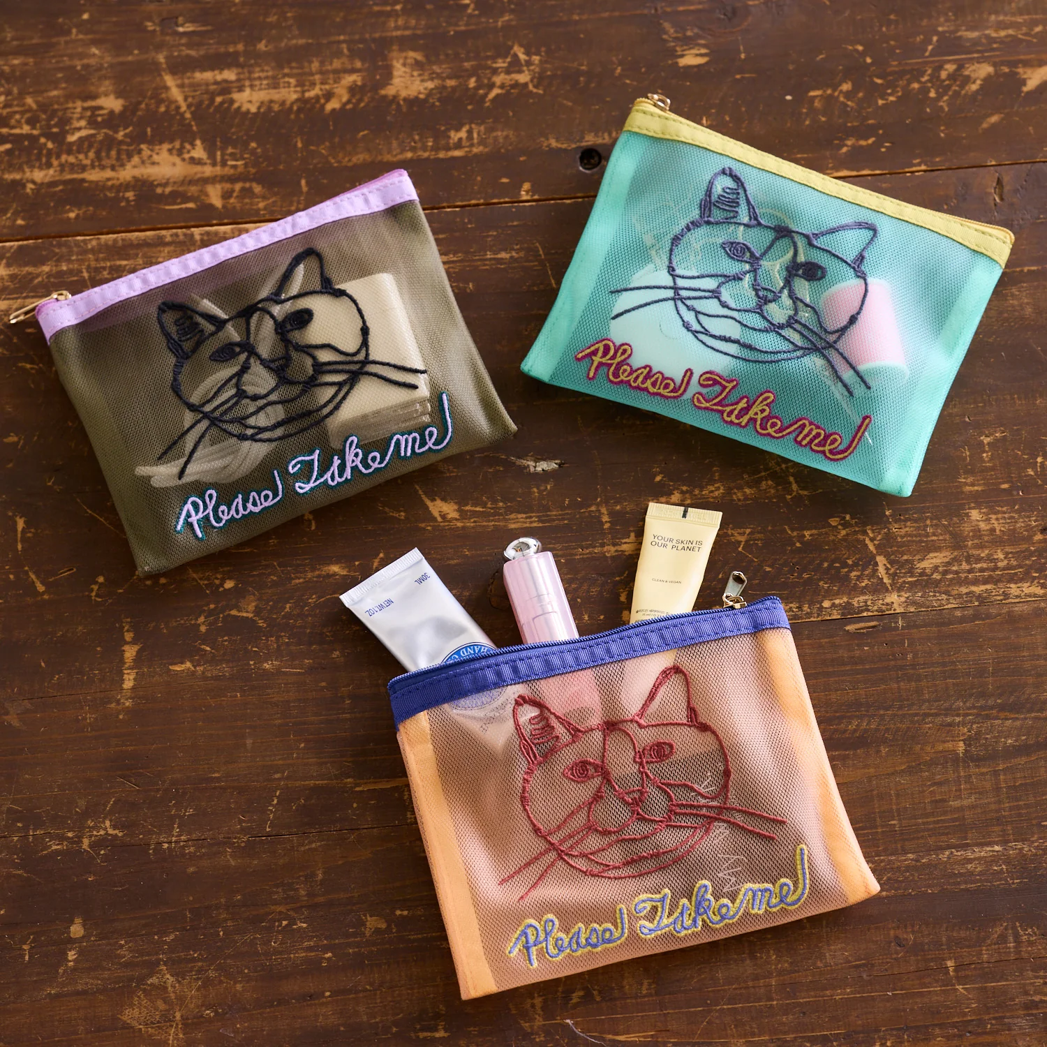 [Kokka Lifestyle] +HAyU Mesh Pouch