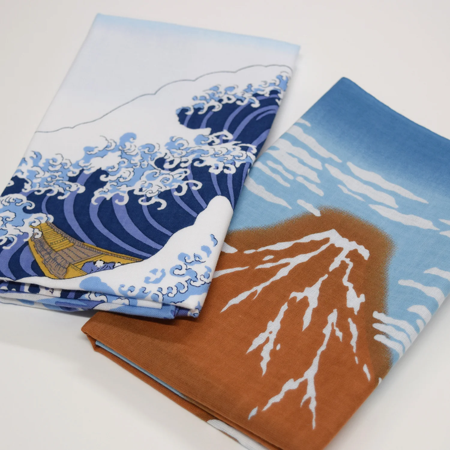 [Kokka Lifestyle] Hokusai Ukiyoe Tenugui - Image 4