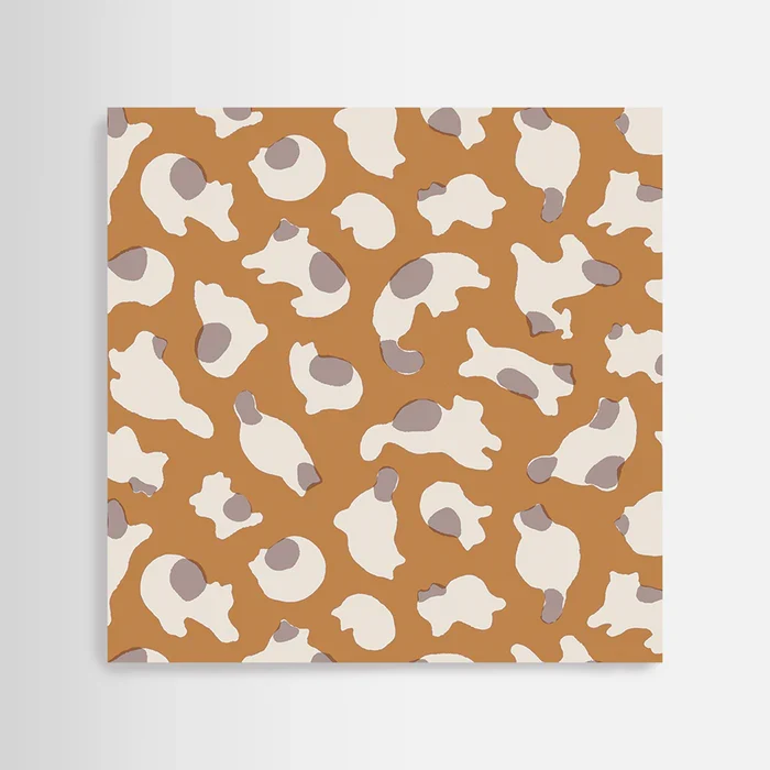 [Kokka Lifestyle] Lightweigt Cotton Furoshiki - Cat