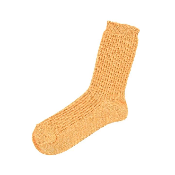 [Kokka Lifestyle] Linen Ribbed Socks - Image 9