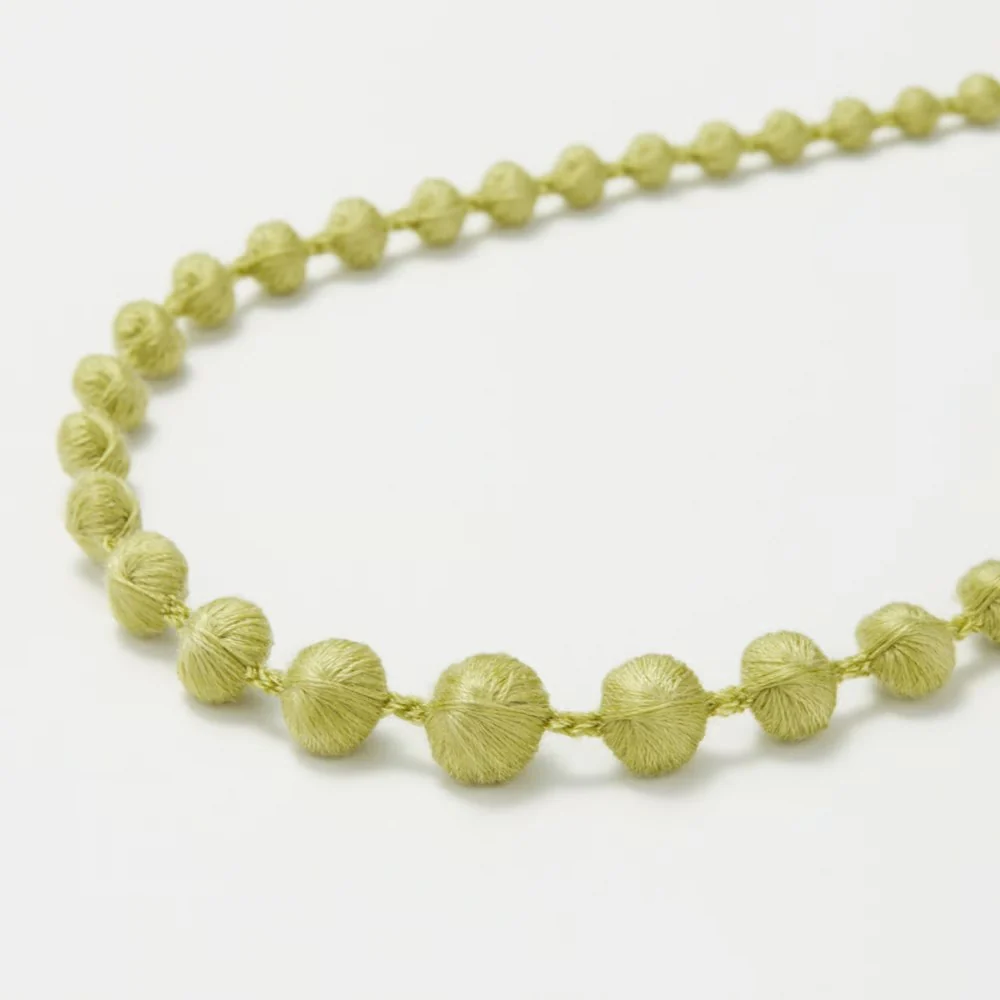 [Kokka Lifestyle] Thread Beads Necklace 60 - Image 9
