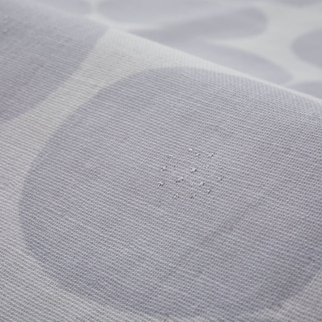 MUDDY WORKS Mini Anpan Cotton Double Gauze - Light Grey x Silver Glitter - Image 3