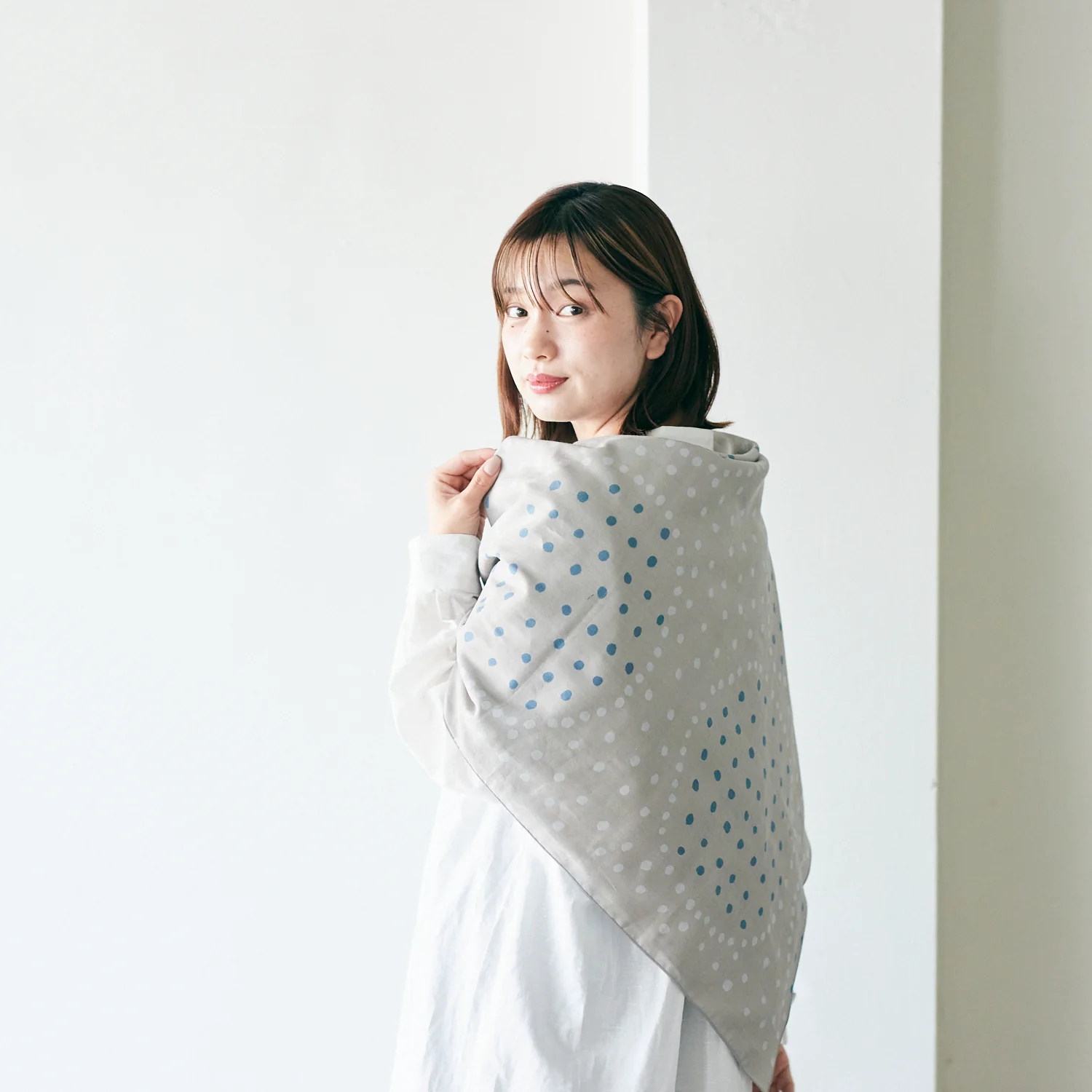 nani IRO Double Organic Gauze Furoshiki - Image 6