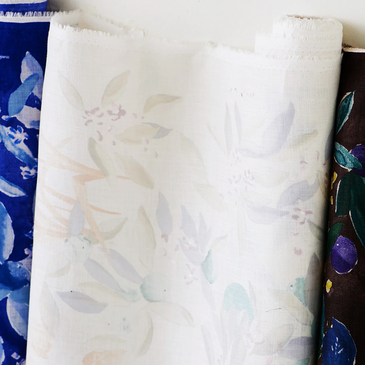 nani IRO Margo Lightweight Linen Sheeting - Cream EGX-11361 - Image 5