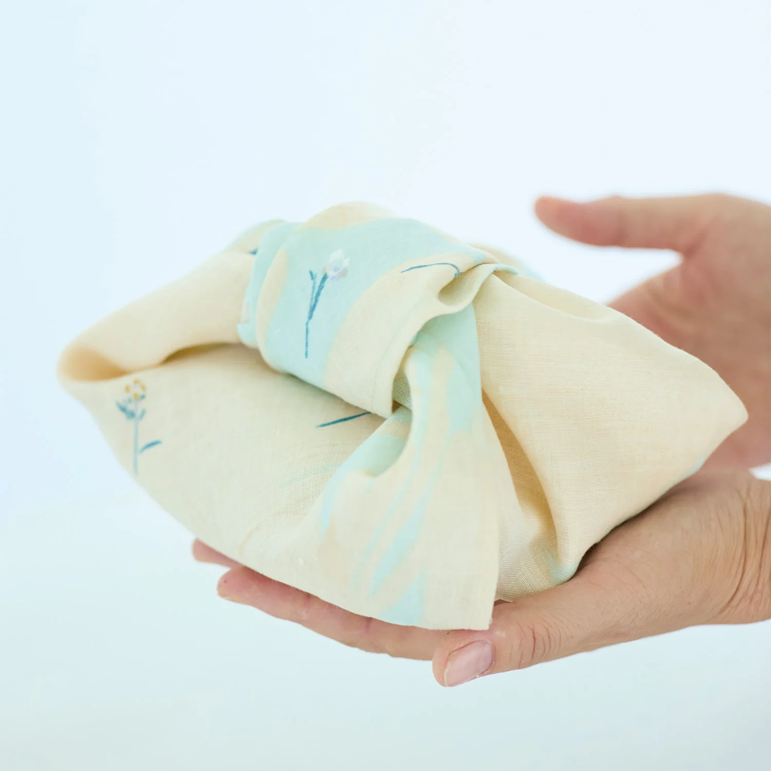 nani IRO Sanga Organic Cotton Double Gauze - Light Grey EGX-11450-1 - Image 10