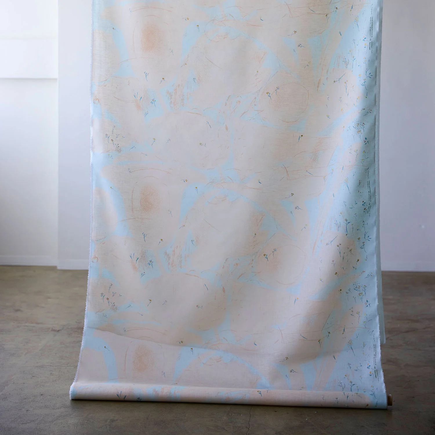 nani IRO Sanga Organic Cotton Double Gauze - Light Grey EGX-11450-1 - Image 11