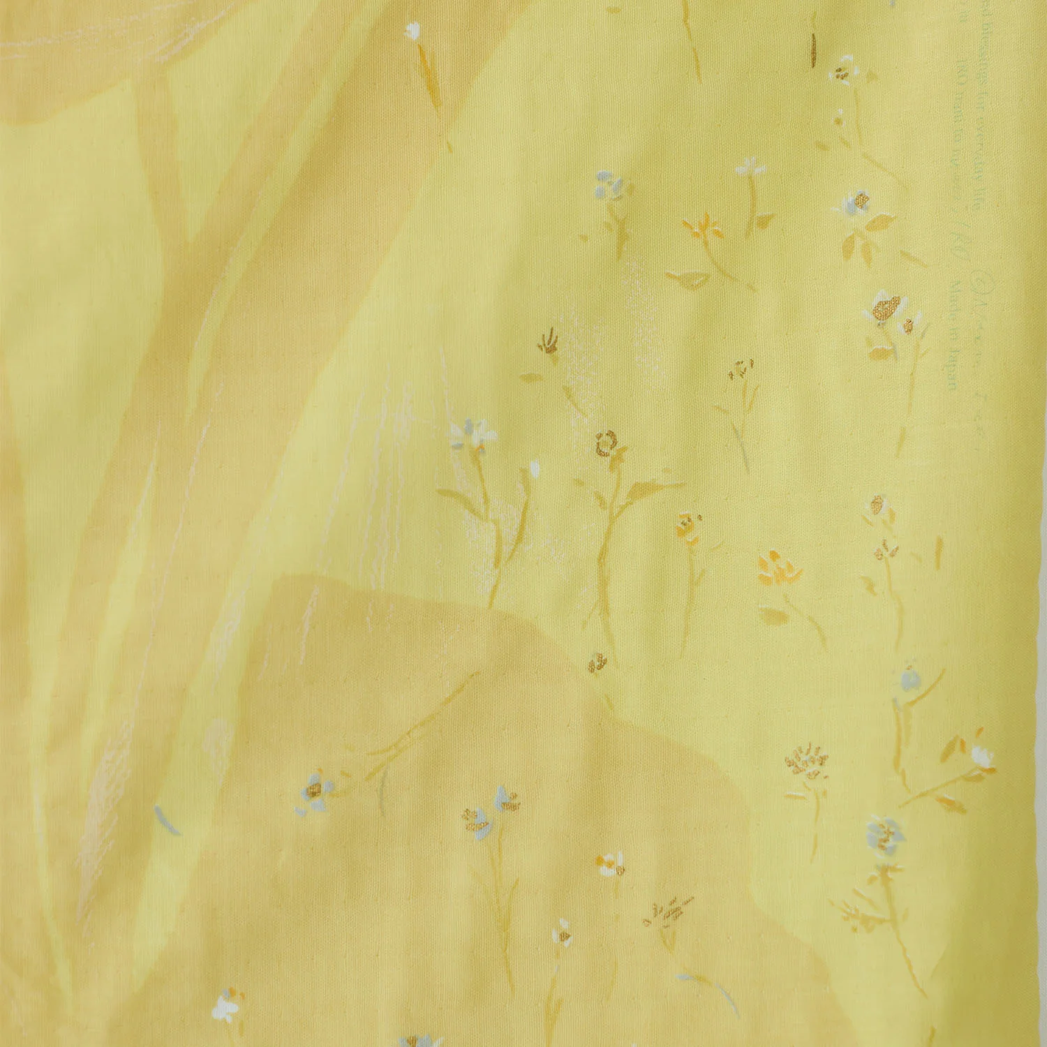 nani IRO Sanga Organic Cotton Double Gauze - Yellow EGX-11450-1
