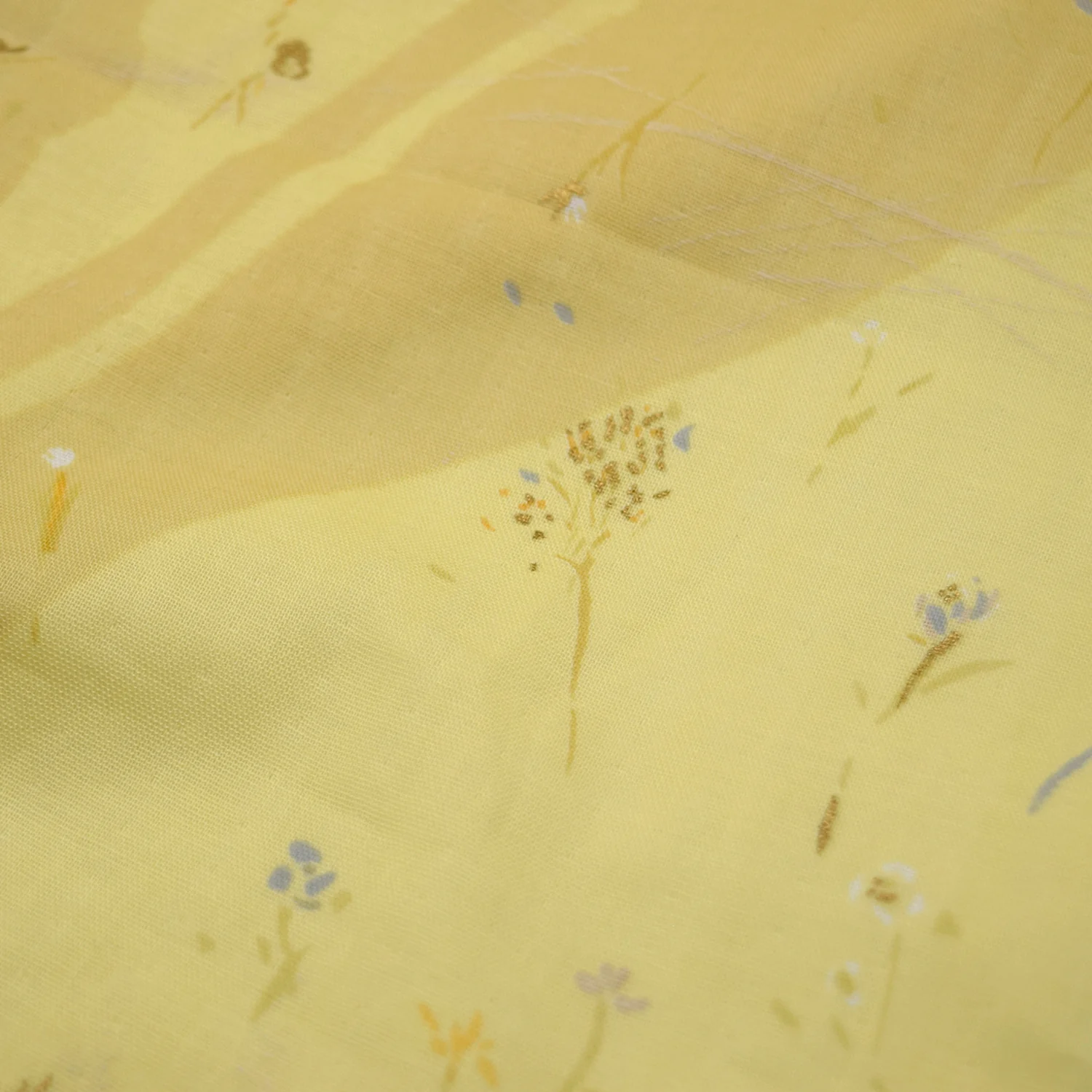 nani IRO Sanga Organic Cotton Double Gauze - Yellow EGX-11450-1 - Image 3