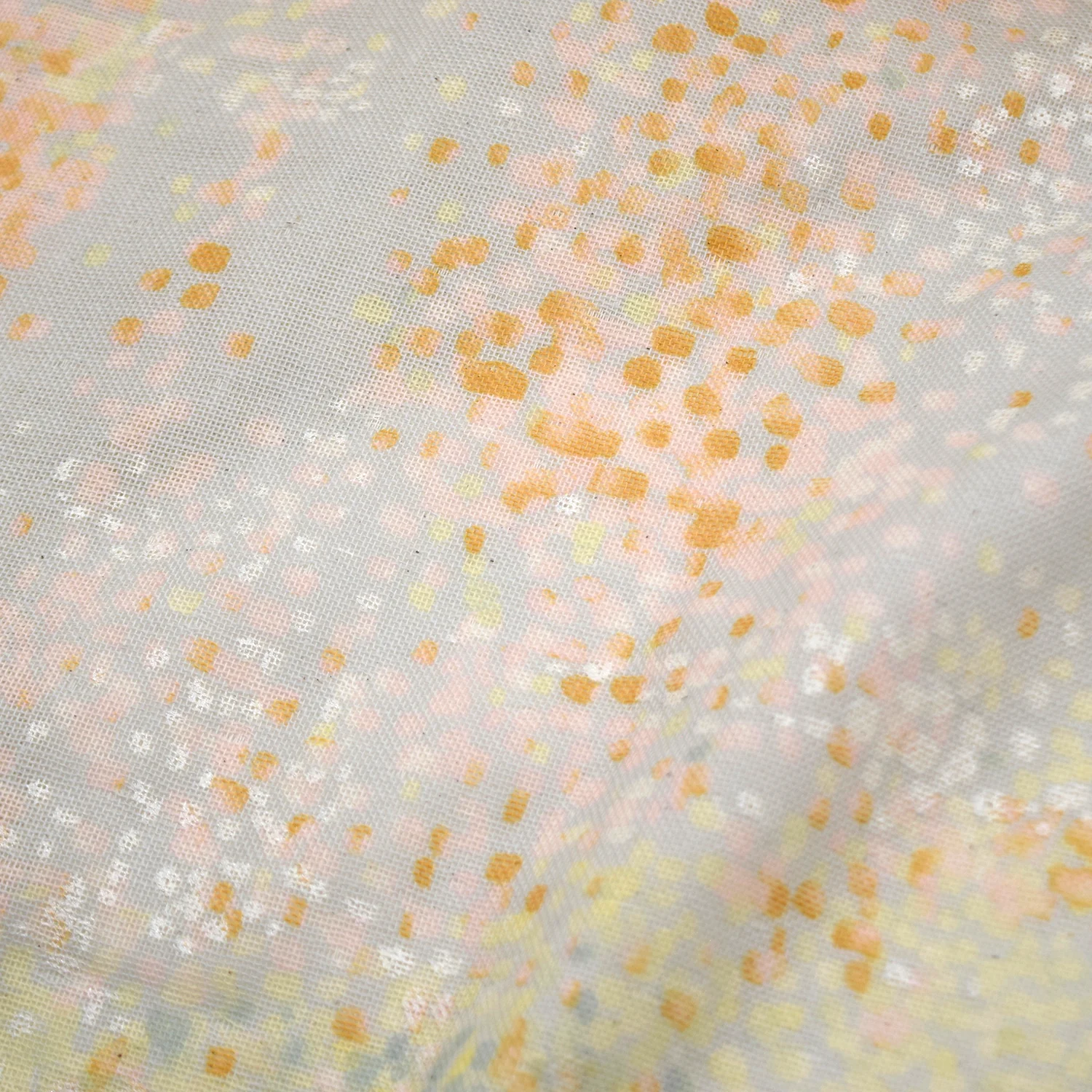 nani IRO Waterfall Cotton Double Gauze - Orange EGX-11430-1 - Image 2