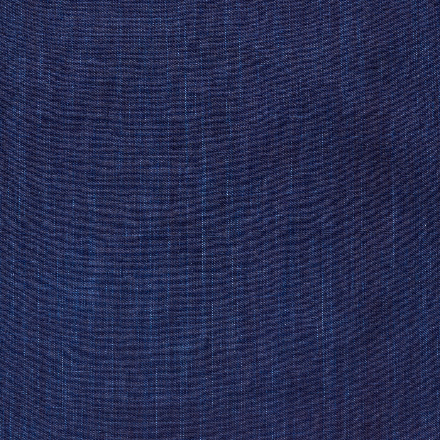 Natural Indigo Yarn-dyed Cotton Solid - Navy [15" Width] - Image 2