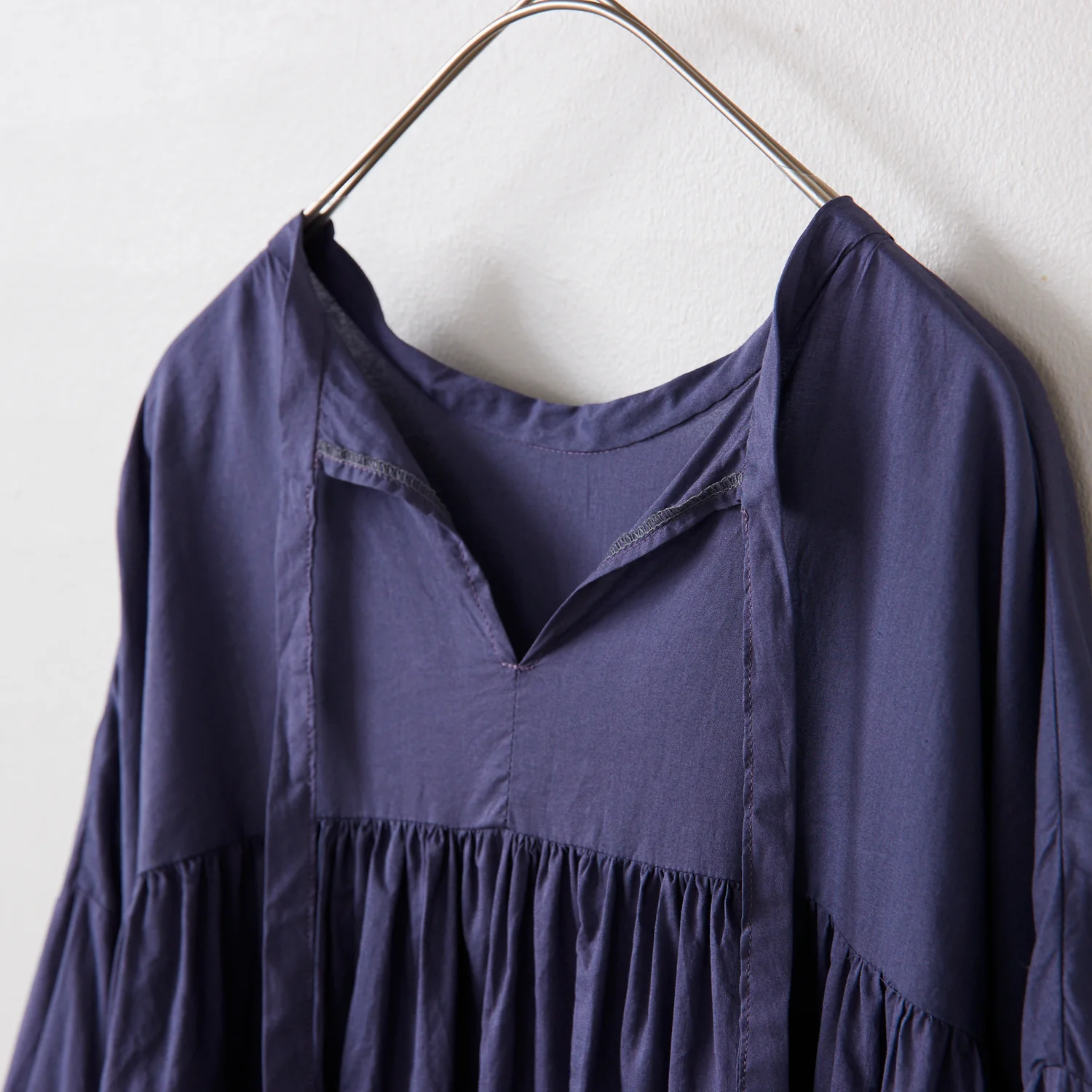Nuno to Mono Cotton Washed Lawn - Ash Purple YKA-590-1 - Image 4