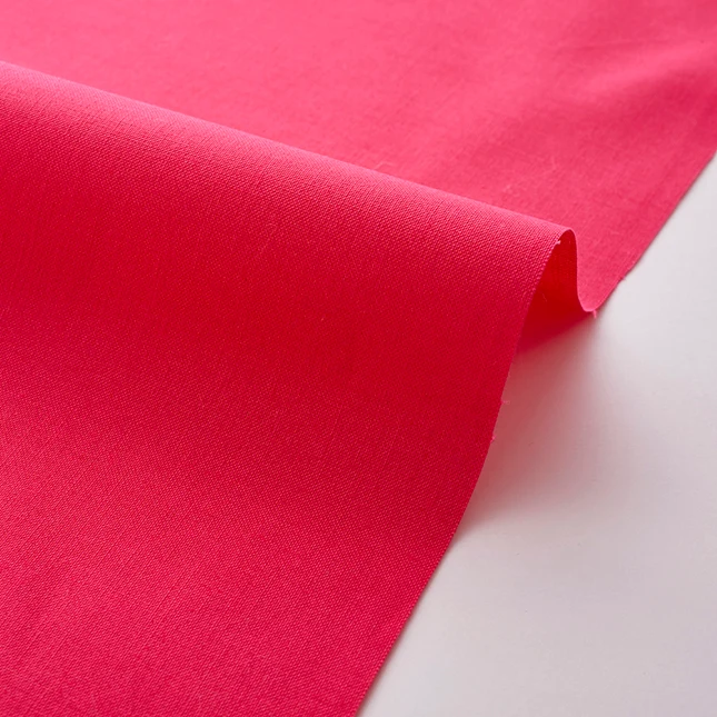 Organic Cotton Sheeting 13 Colors - Pink