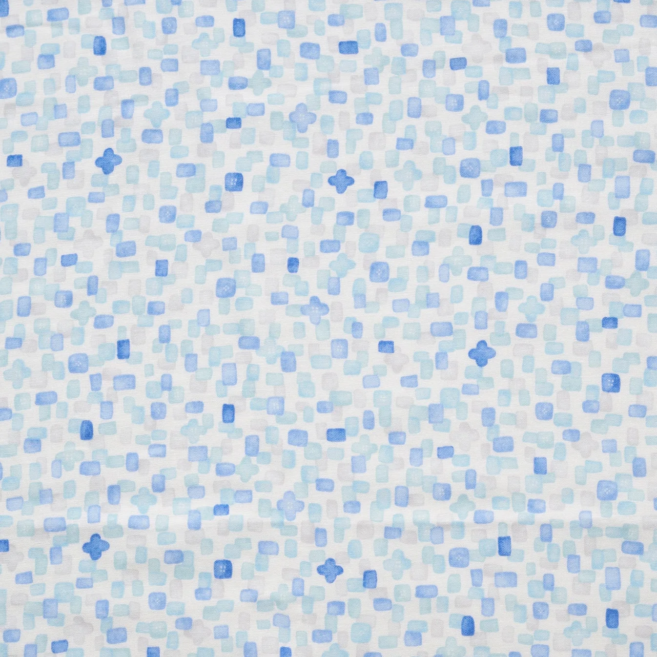 Pastel Geometric Cool Breeze Double Gauze - Blue YGA-91090-1 - Image 2