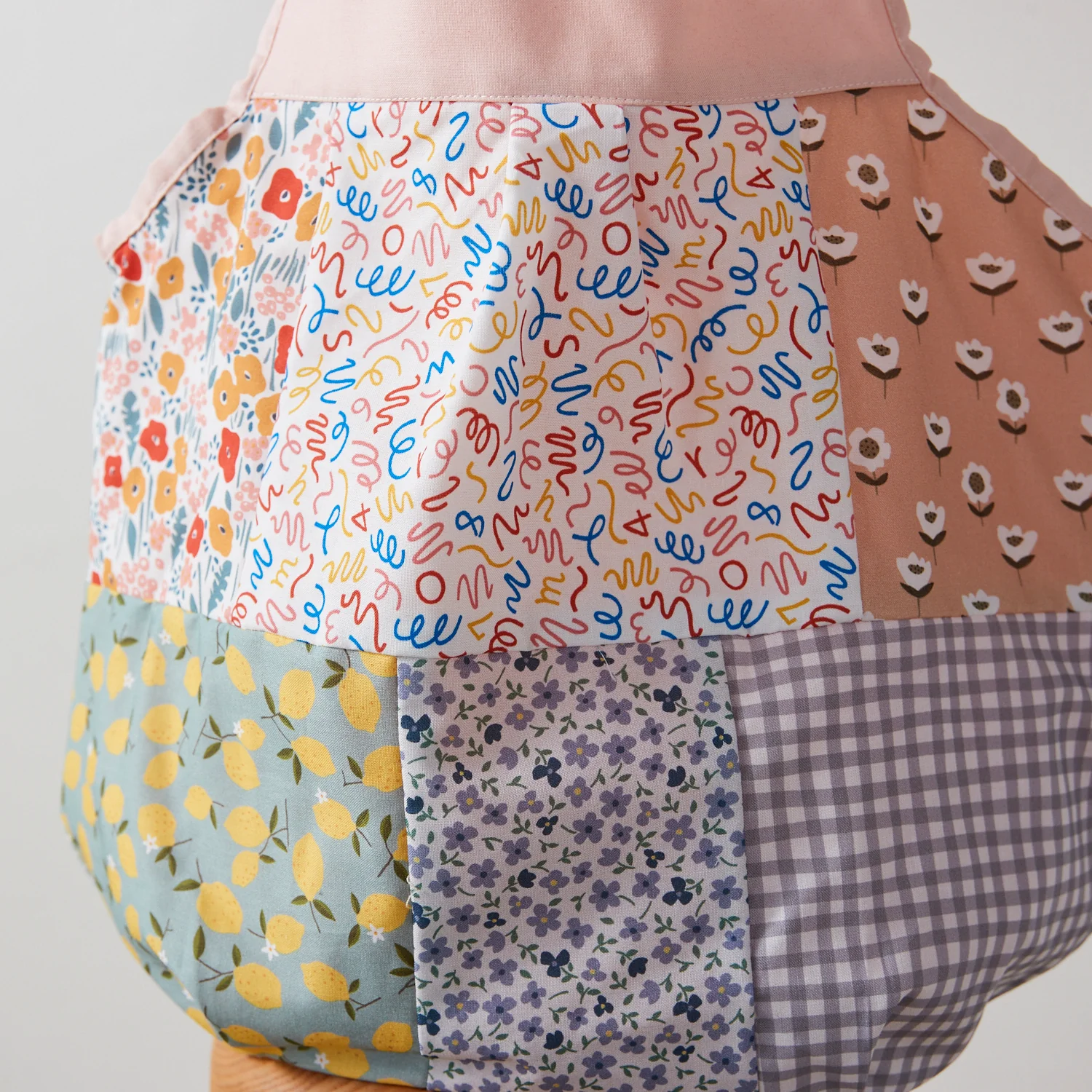 Patchwork Tote Bag Digital PDF Pattern & Illustrated Sewing Instructions - Image 9