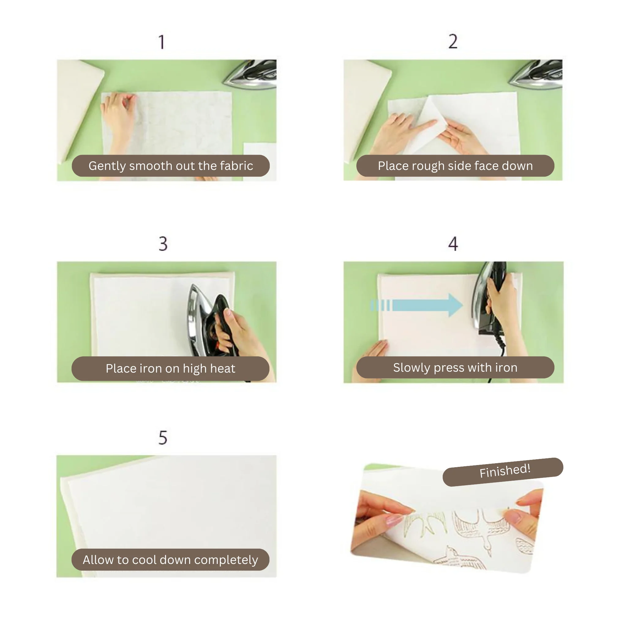 RakuHari Iron-on Fusible Interfacing - Image 5