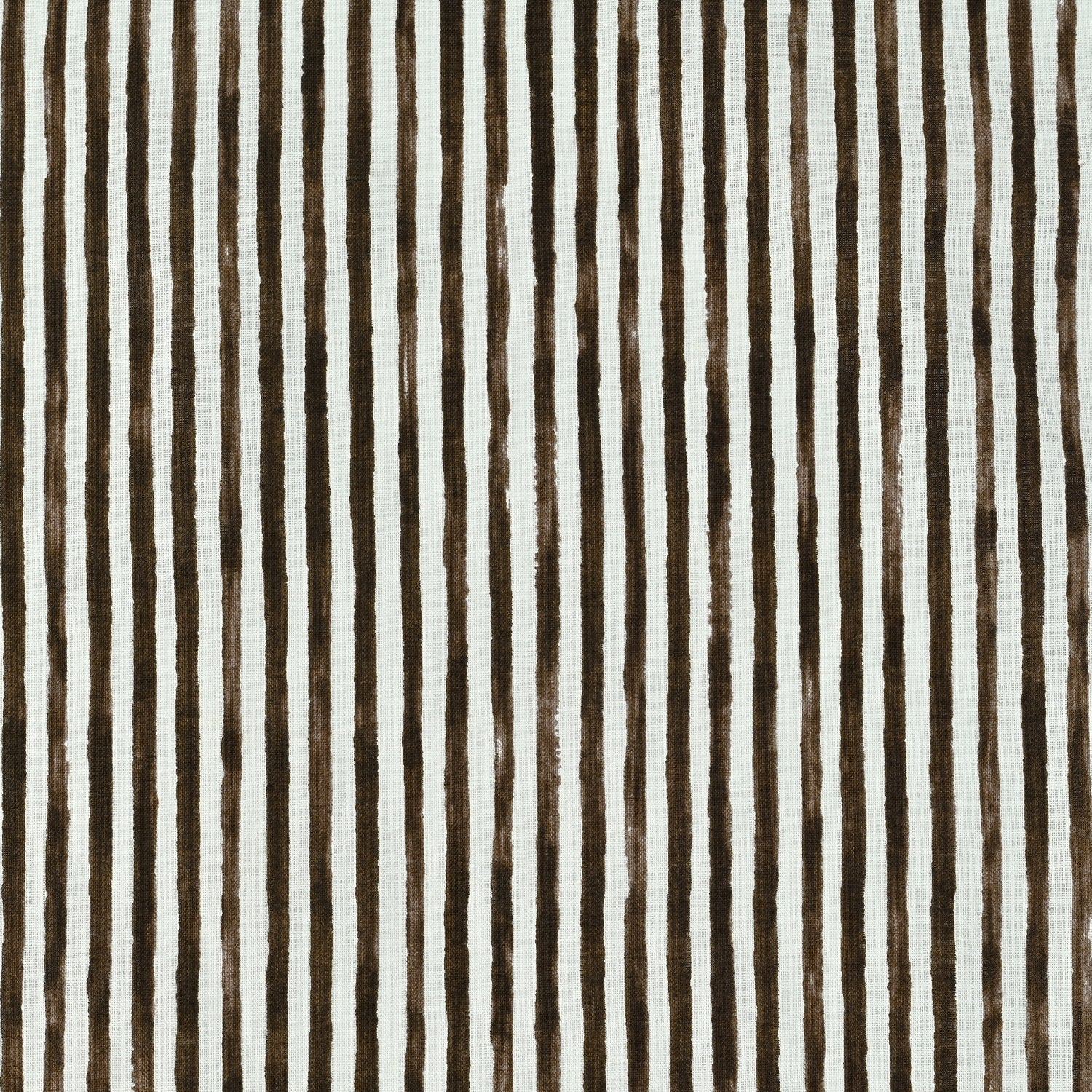 Shima Shima Stripe Linen Cotton Sheeting - Brown TC-1050-1