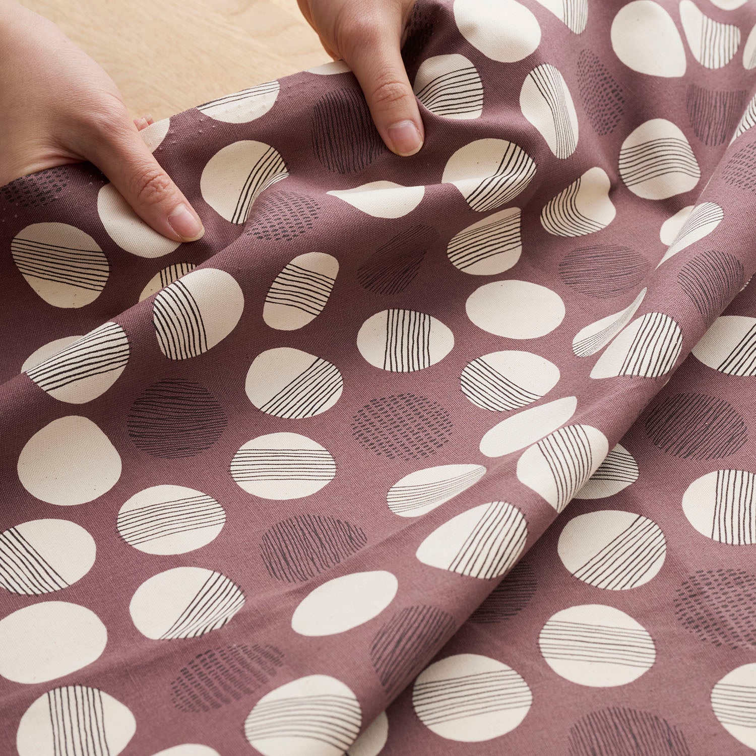 Simply Palette Polka Dot Cotton Oxford - Blue YPA-69020-2 - Image 6