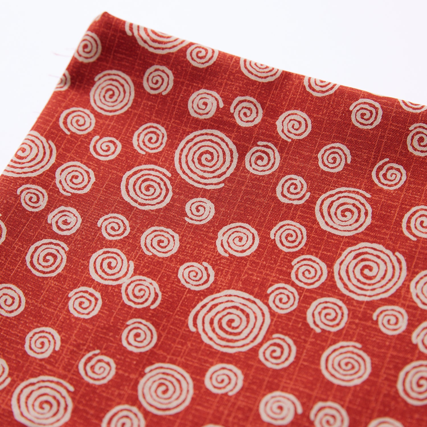 Uzumaki Spiral Cotton Broadcloth - Red KW-3656-5