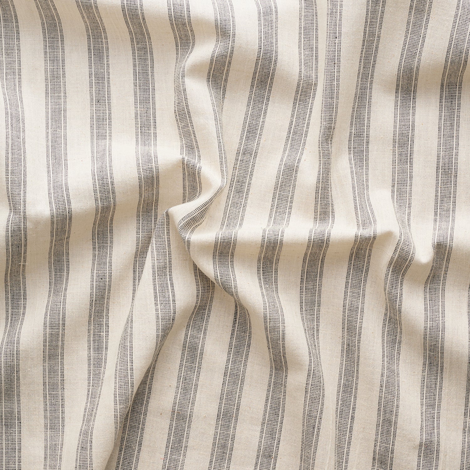 Yarn Dyed Cotton Linen Poplin - Stripe