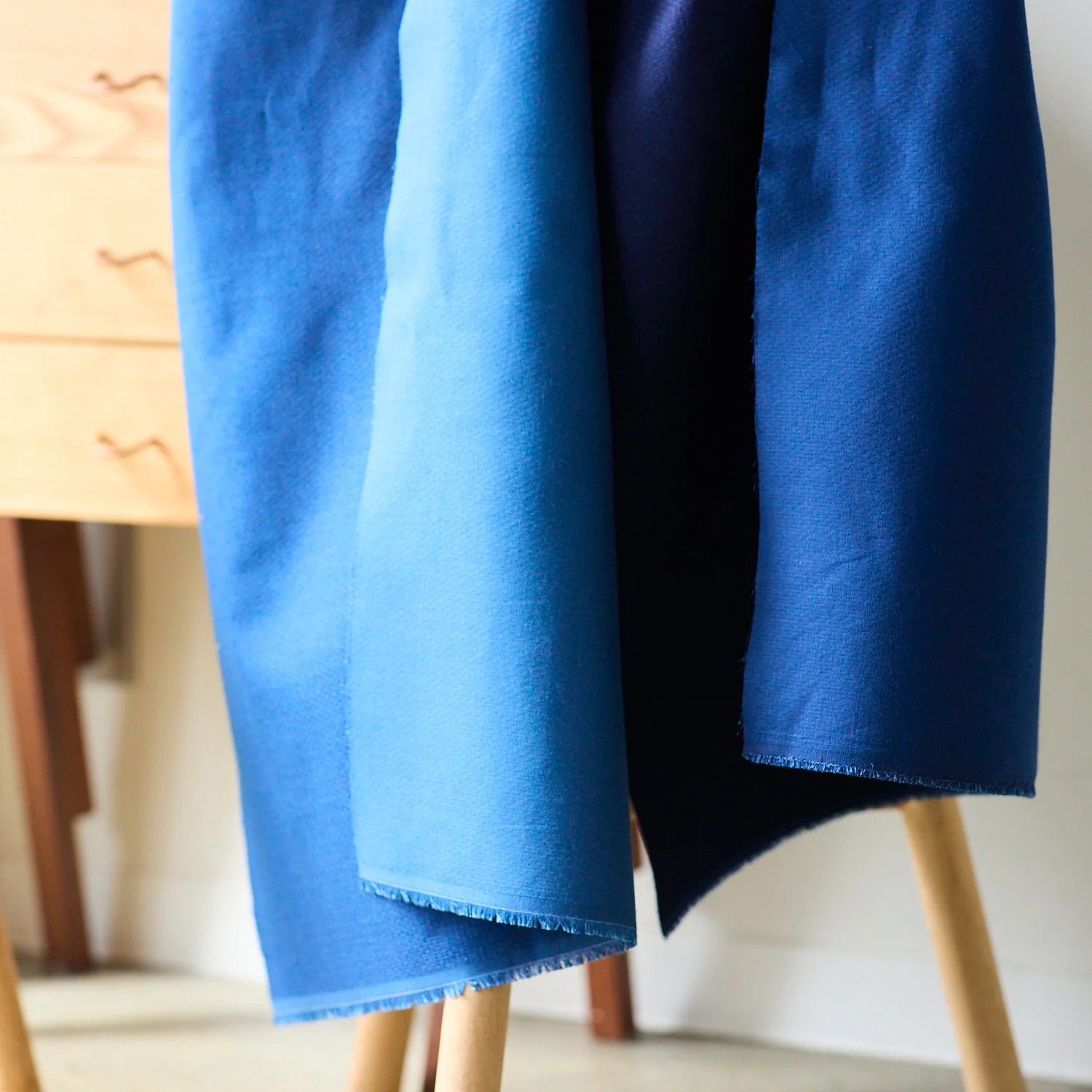 Yarn-dyed Indigo Dobby - Blue TS-2071-1 - Image 4