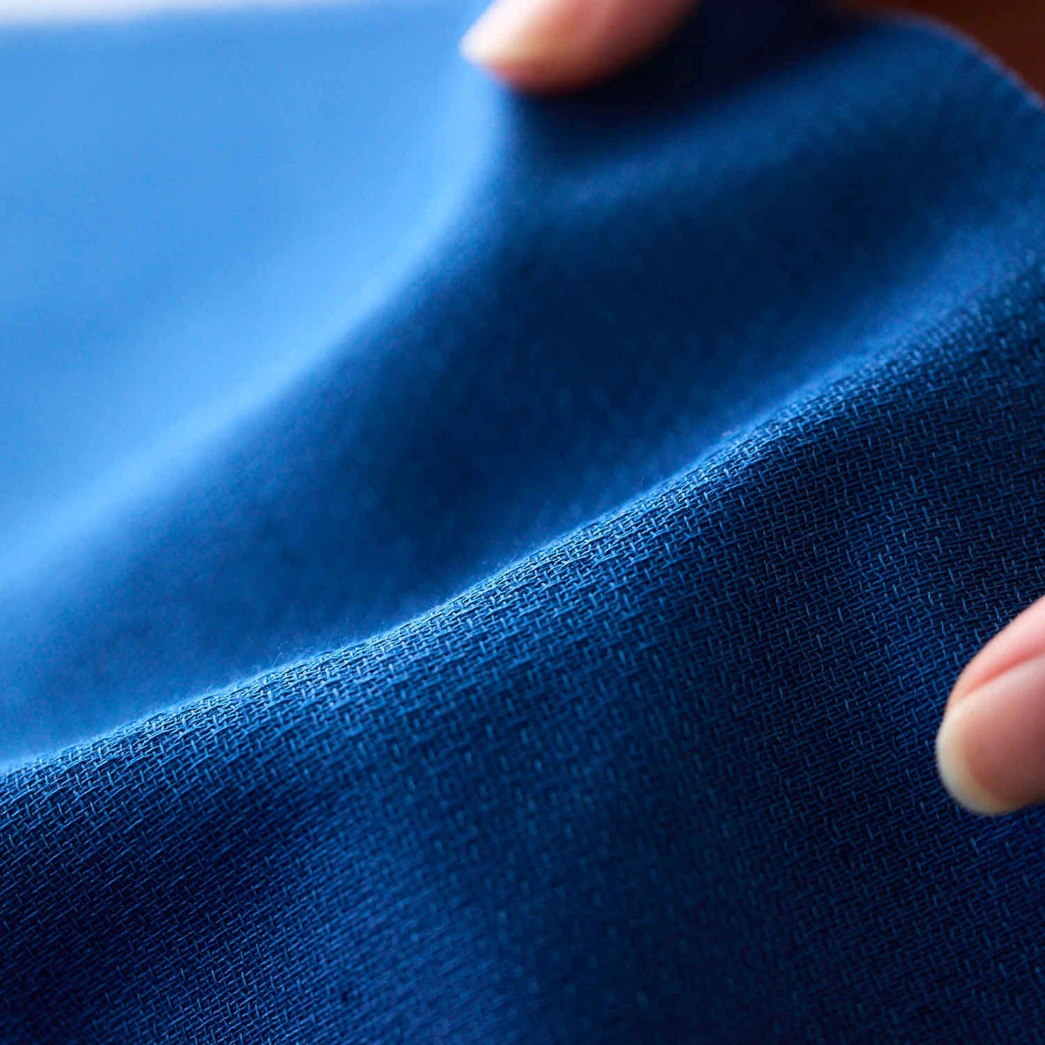 Yarn-dyed Indigo Dobby - Blue TS-2071-1 - Image 6
