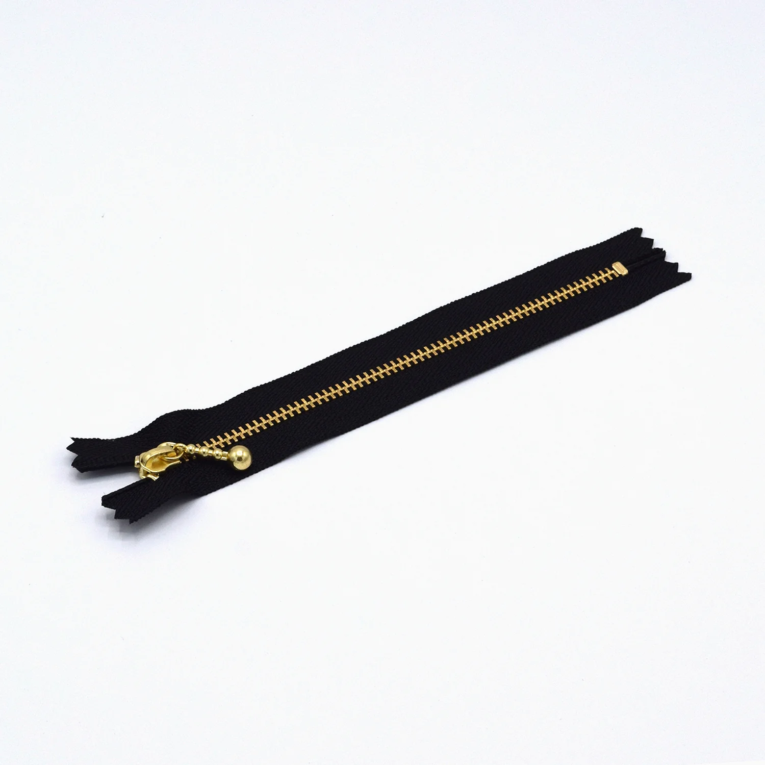 YKK Gold Ball Chain Zippers 15CM - Image 19