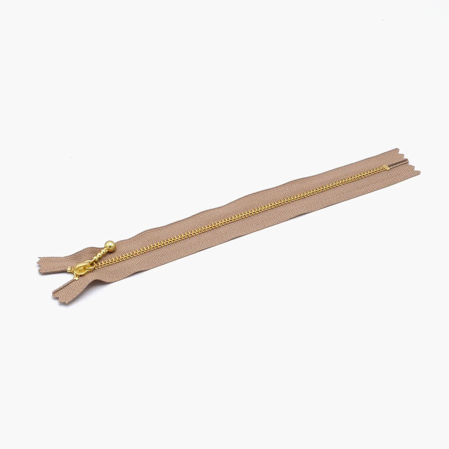 YKK Gold Ball Chain Zippers 20CM - Image 16